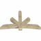 Ekena Millwork Alberta Rough Sawn Timber Gable Bracket, Douglas Fir, 72"W x 45"H x 6"D x 6"F, 15/12 Pitch GBW072X45X0606ALB00RDF - alternate 2